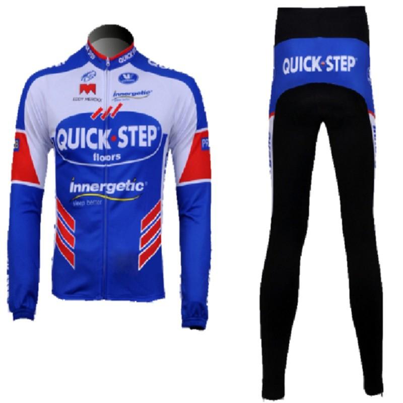 Long Sleeve Cycling Jersey Set Quick Dry Breathable Bike Shirt Men Women Kids Season