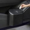Car Interior Storage Case Trash Bin Push Can Mini Tray Dustbin Garbage Box Door Seat Clip Stand Holder Automotive Accessories
