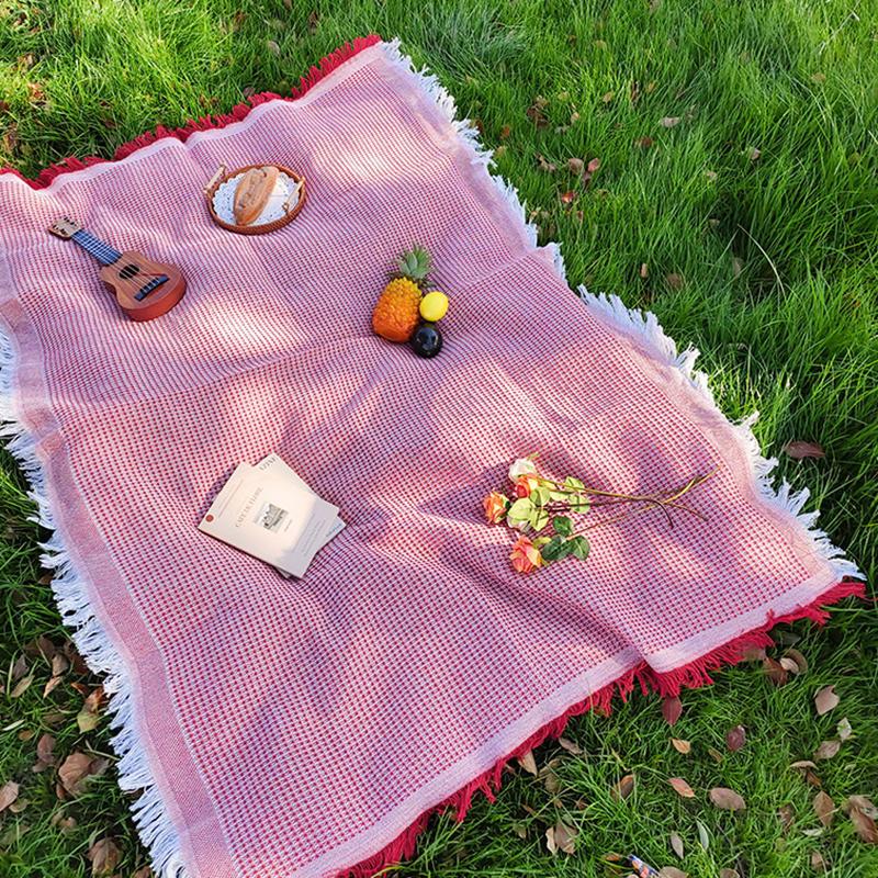 1Pc 90*150Cm Outdoor Cushion Camping Mat Picnic Mat Portable And Foldable Picnic Supplies Equipment Beach Blanket