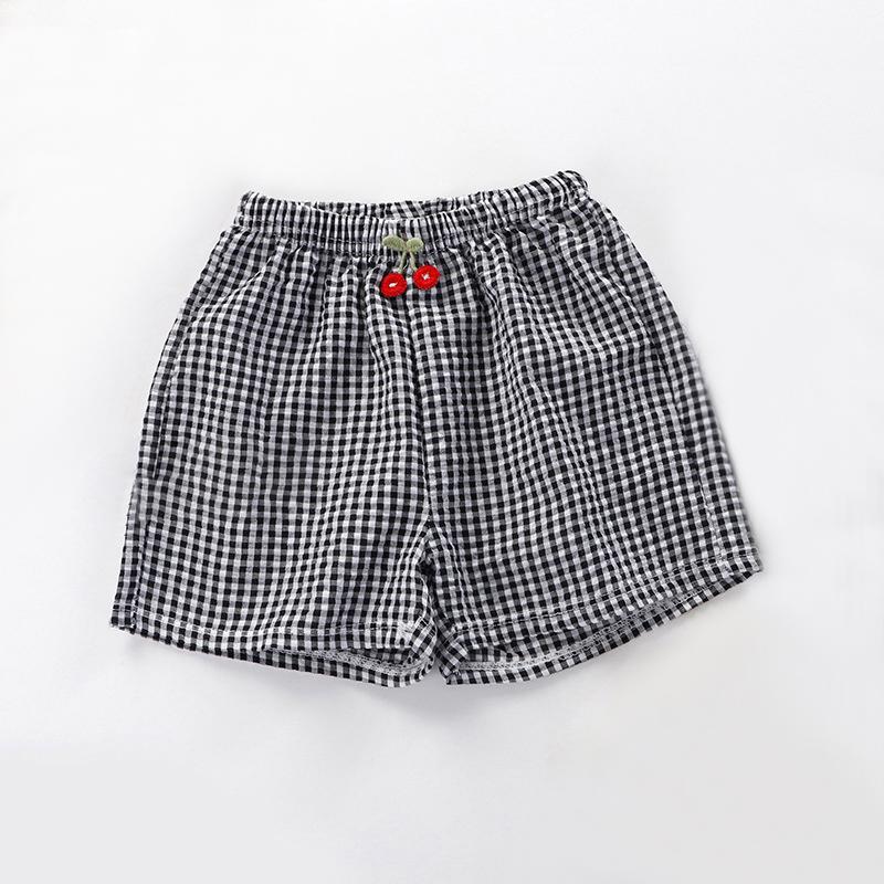 

Шорты для девочки летние детские клетчатые шорты детские шорты 110