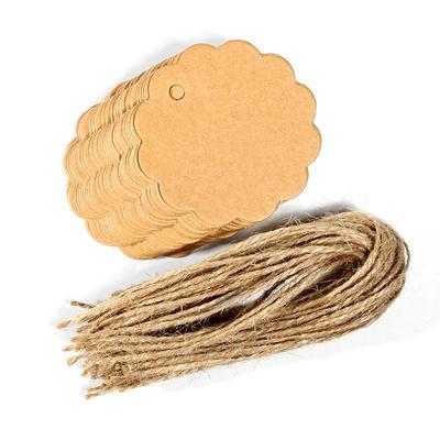 Kraft Paper Hang Tag: Decorative Clothing Label Pendant