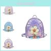 Adorable Flower Sequin Kids Backpack For Girls Lightweight Waterproof School Bag
