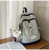Schoolbag Backpack Women's 1011 Summer New Trend Middle School Student School Bag Large Capacity Short Trip Lightweight Travel Bag