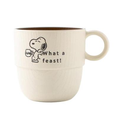 PEANUTS Snoopy Stacking Mini Cup ( What a Feast ! ) Snoopy Japan NEW