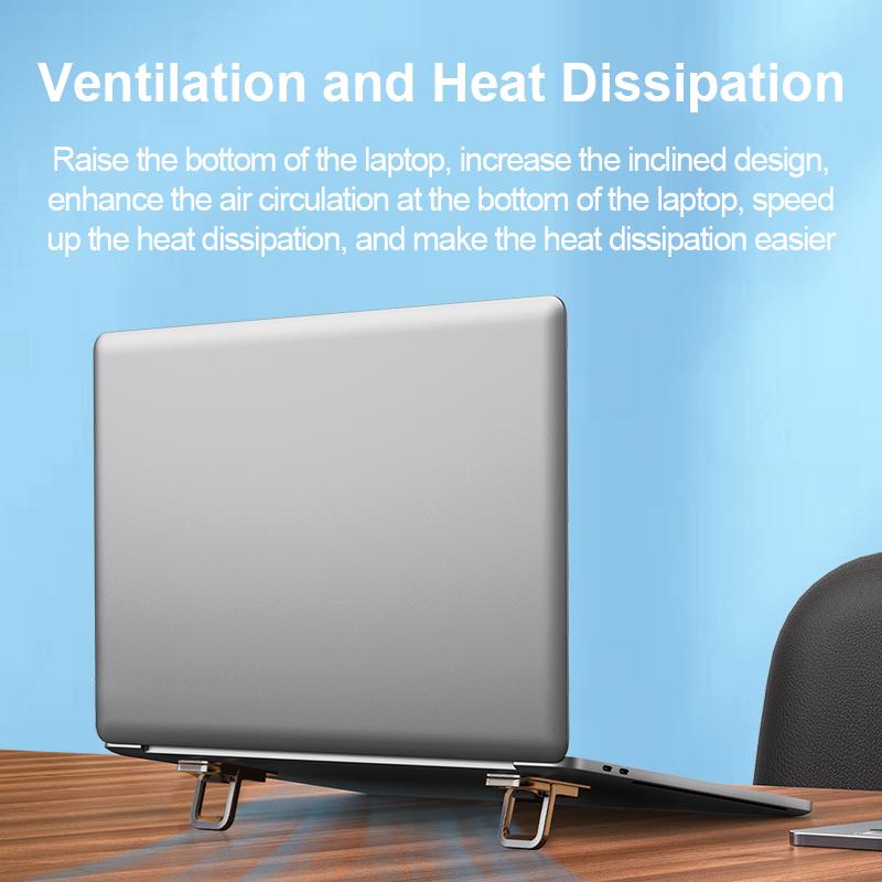 Xiaomi Hagibis Foldable Laptop Stand for Desk Keyboard Stand Riser Portable Notebook Cooling Pad For Macbook Pro Air Universal Holder