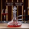Diamond Pattern Wine Bottle Decanter