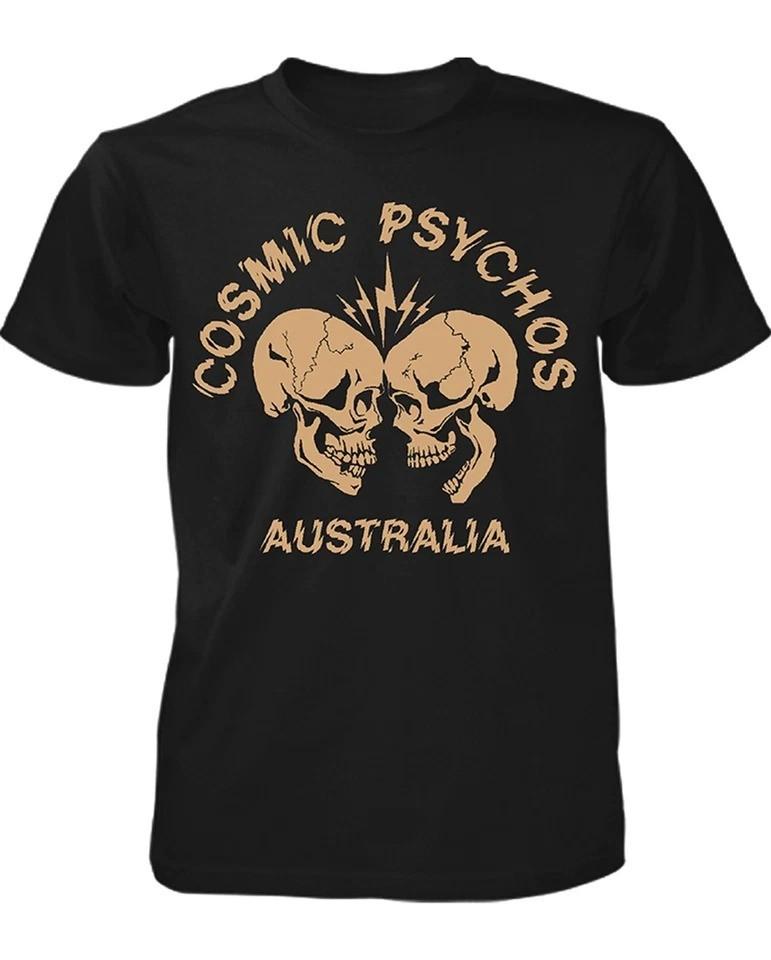 Cosmic Psychos Band Rock Black T-shirt Short Sleeve S-4XL  BL1945