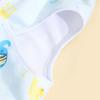 Random 4/6/8/10PCS Baby Bibs Cotton Waterproof Bib Children Feeding Clothes Protection Kids Toddler Scarf for Newborns Boys Girl