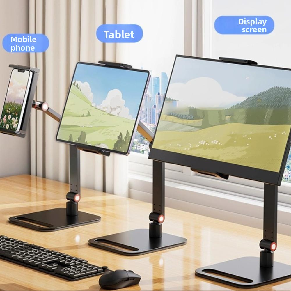 Punch-Free Portable Monitor Holder Foldable Monitor Bracket Durable Screen Holder  Laptop Stand