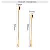 Home & Living Long Handle Flatware Stir Spoon Dessert Scoop Stainless Steel Tableware Dinnerware