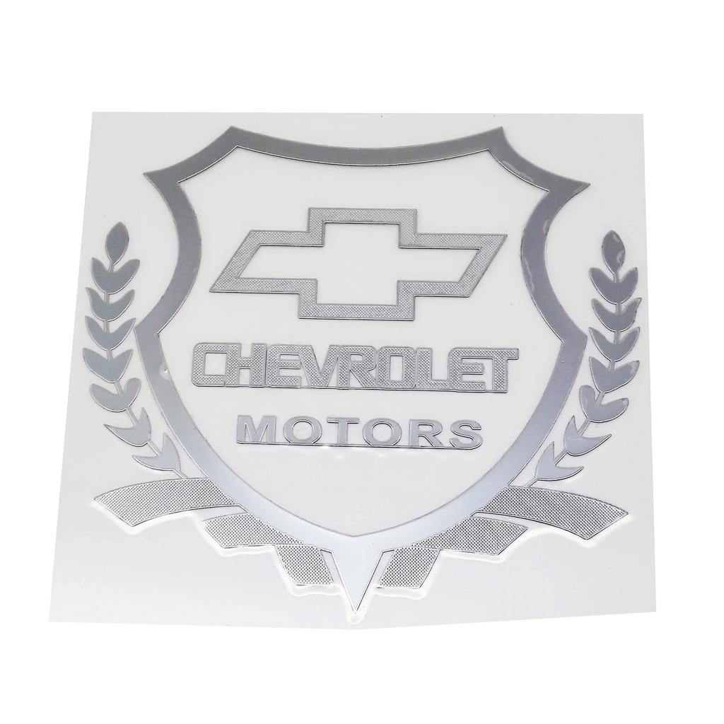 Car Window Badge for Chevrolet IMPALA AVEO CAPTIVA CRUZE EQUINOx LACETTI COLORADO MALIBU Waterproof Sticker Rear Trunk Emblem