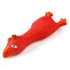 Cute Dog Squeak Toy Latex Chicken Shape Durable Chew for Small-Medium Breeds Interactive Pet Supplies