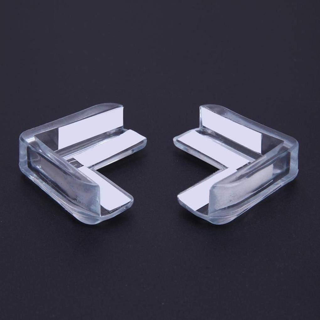 4 Pieces Self-Adhesive PVC Corner Guards Furniture Protector Toilet Window Pads Home Kitchen Children Accessories