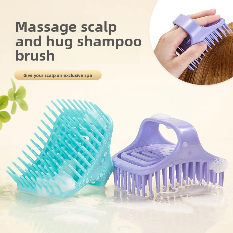 Hair Comb Scalp Massagers Square Comb Women Men Shower Brush Hair Scalp Shower Wash Clean Hair Tool Brush