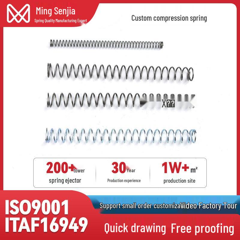 Stainless Steel Double Torsion Spring Lock for Door and Zipper