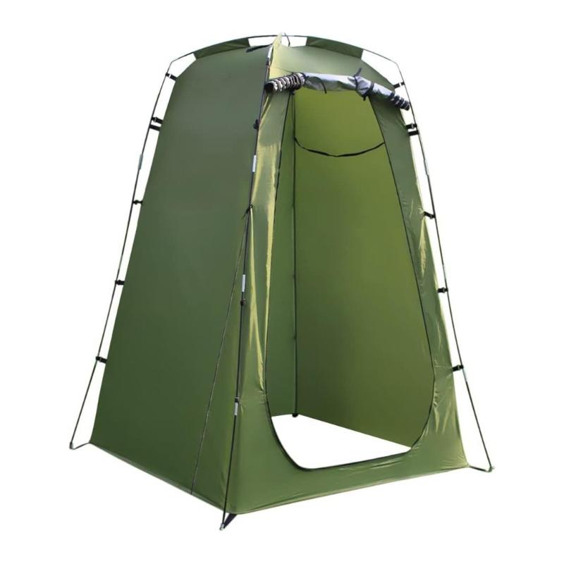 Multifuntional Small Camping Tent with Reinforced Metal Frame Windproofs Design Spacious for Family Travel Activity