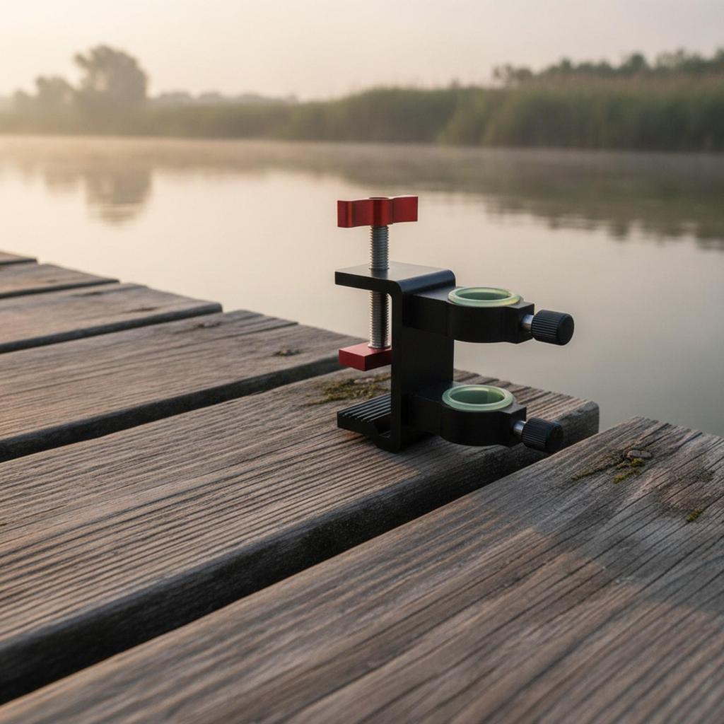 Fishing Platform Umbrella Holder Non-Slip Hardware Sturdy for Fishermen