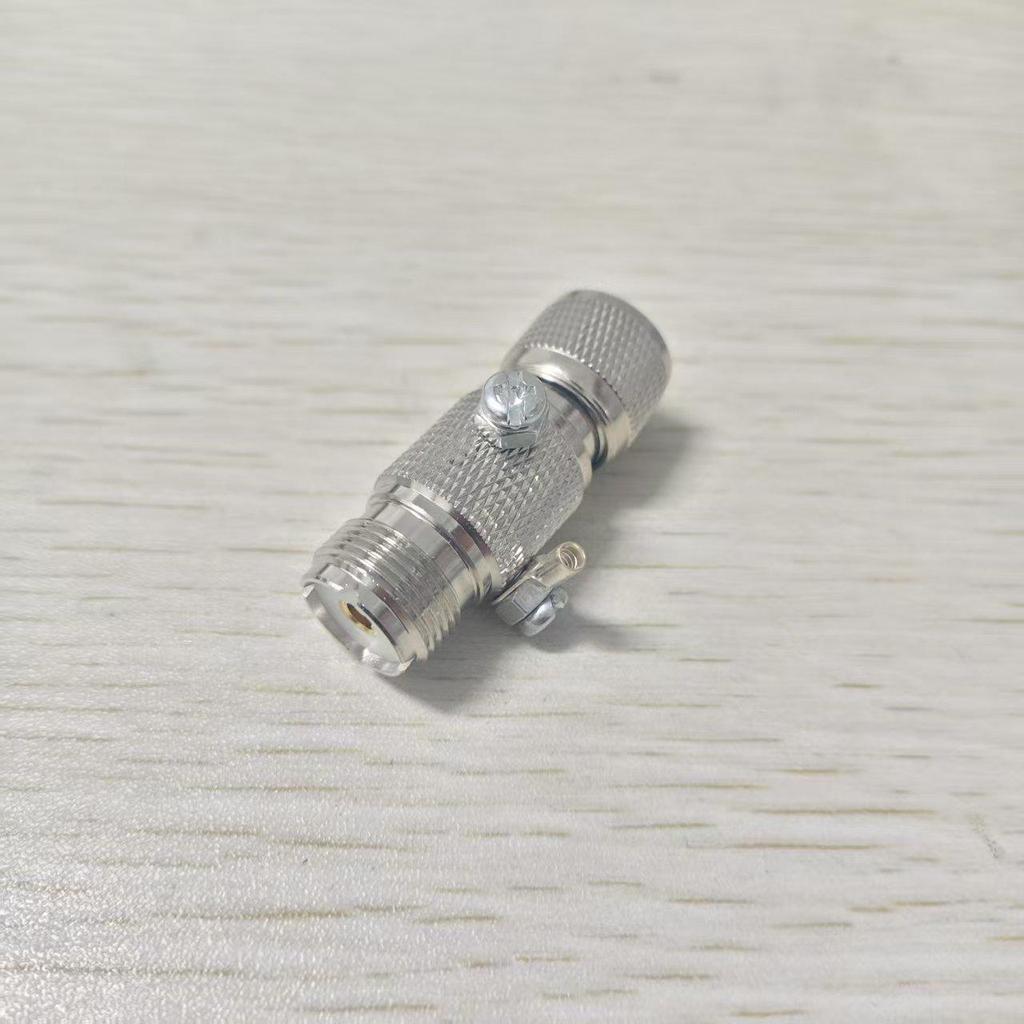 All-Copper UHF Male To Female SL16-JK Lightning Arrester Surge Protector for Antenna Feeder