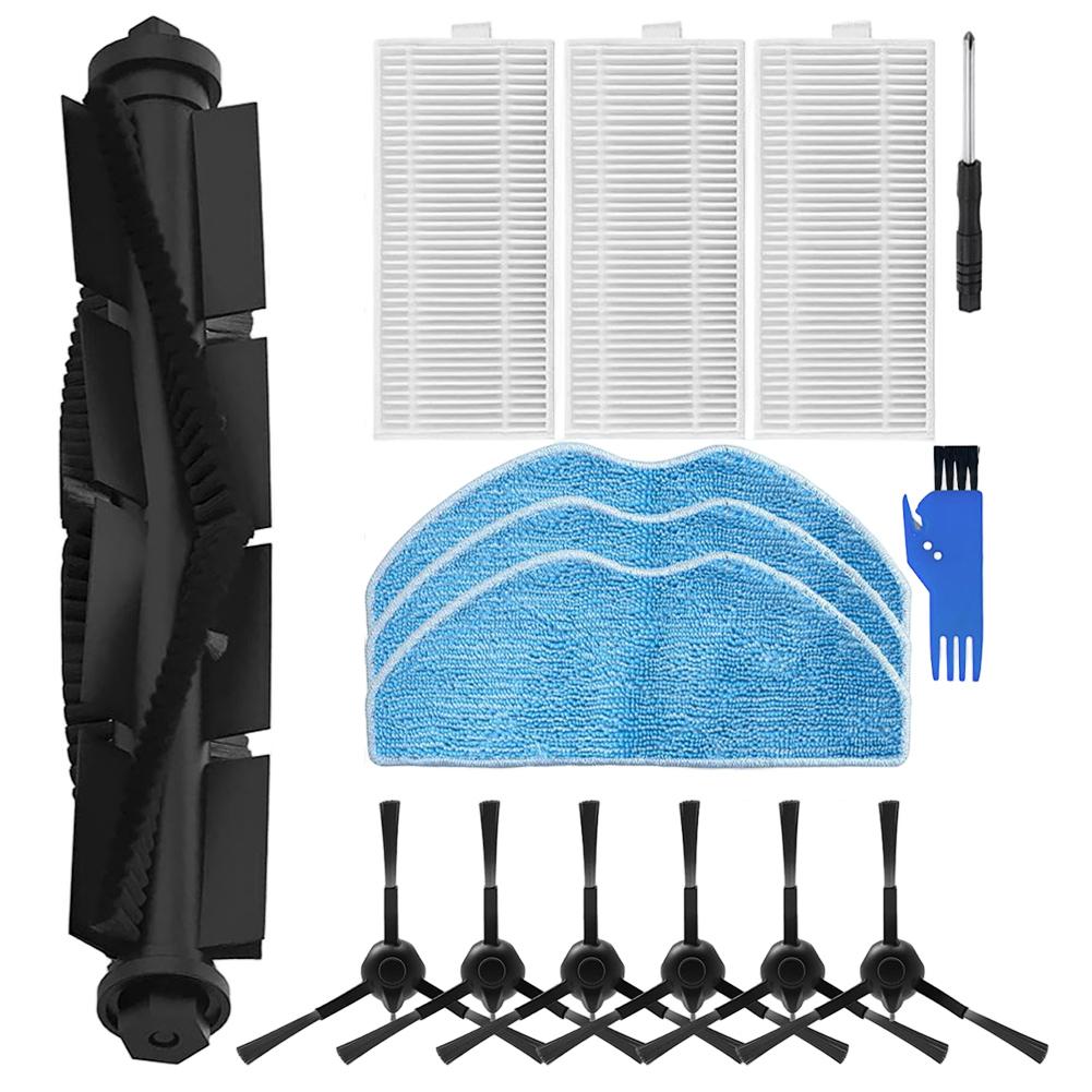 1-Set Robot Vacuum Accessory Kit Compatible With Botslabs S8 Plus/S8/S8 Plus 360 Vacuums For EZVIZ RE4/RE5 Plus Vacuums