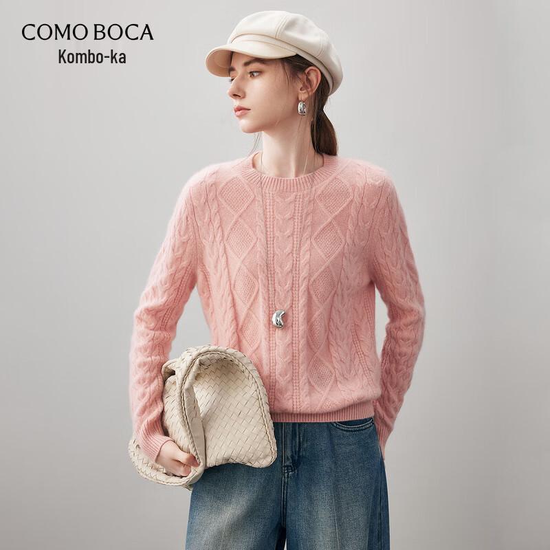 

Commomboca Women s Thick Cashmere Round Neck Sweater
