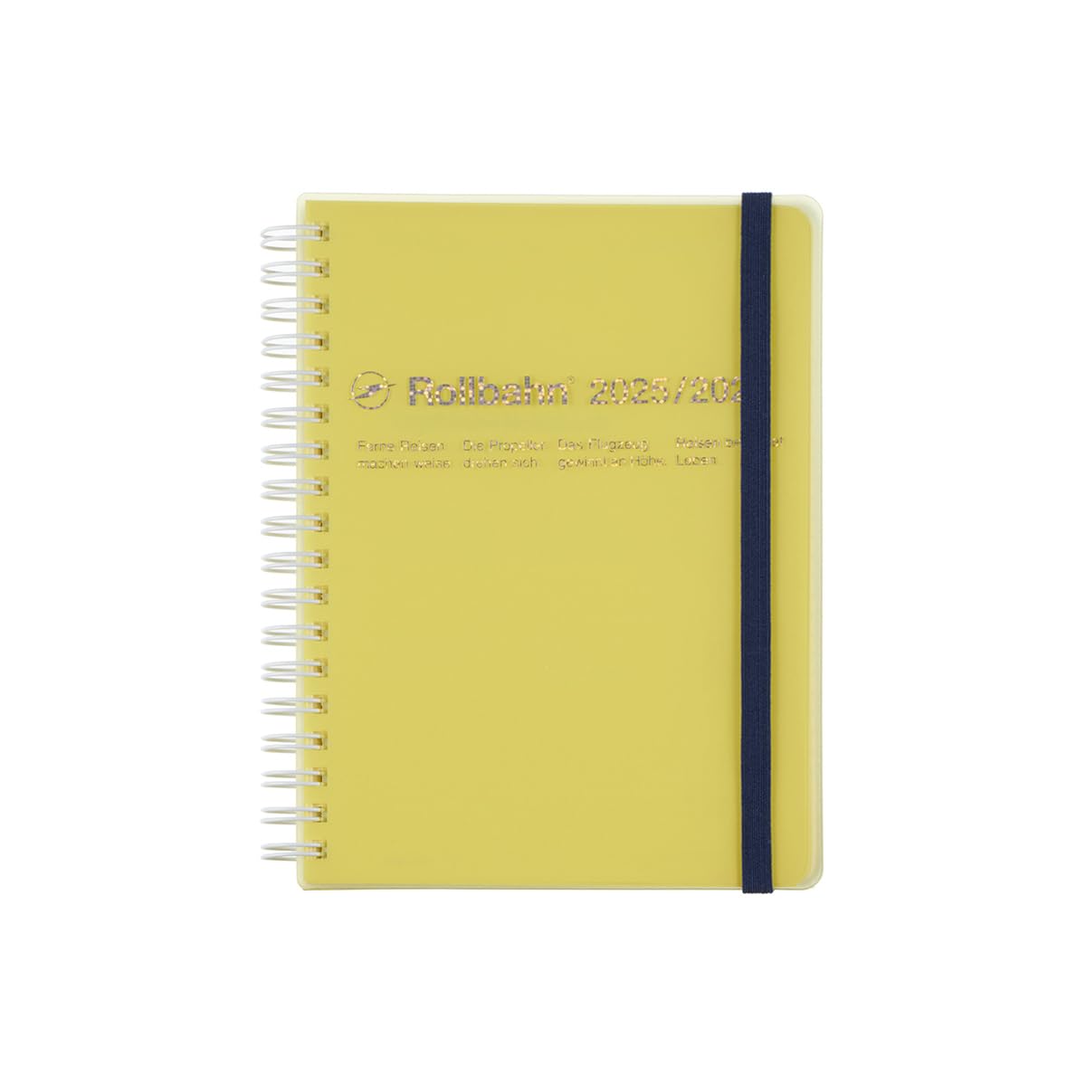 

Planner Edition Starting March Rollbahn Diary Clear L Schedule Book Monthly [Delfonics 2025-2026 / 2025] (Clear Yellow)