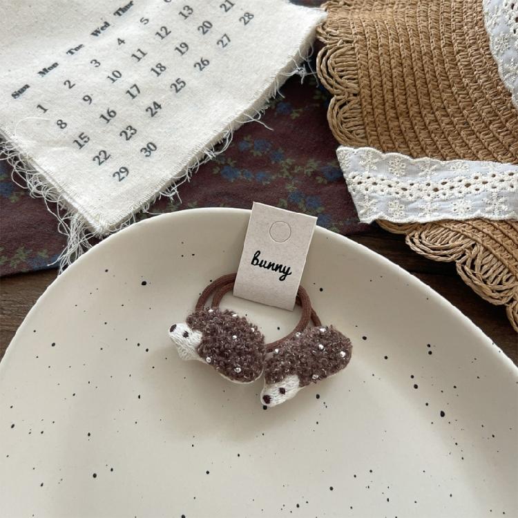 Lovely Animal Theme Hair Accessories Set For Girls Hairpins Handmade Fabric Barrettes