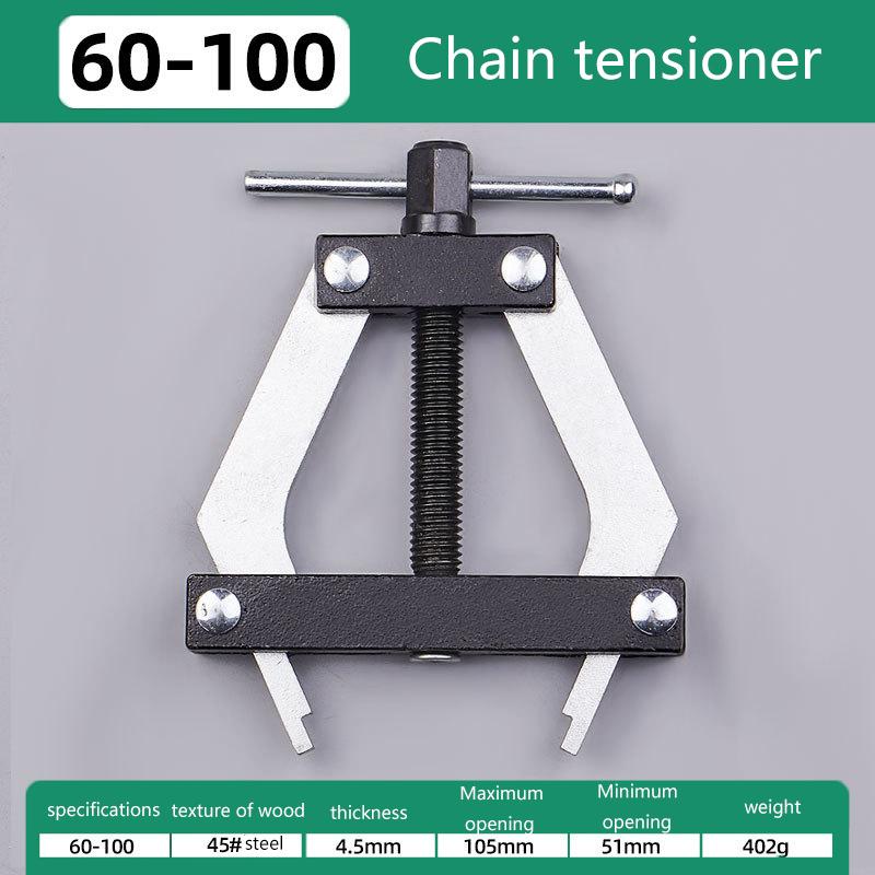 Bicycle Motorcycle Chain Connecting Tightener Roller Chain Tools Kit #60-100 Roller Chains Breaker Cutter Repair Tension Holder