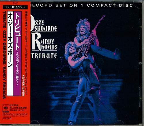 CD OZZY OSBOURNE - Randy Rhoads Tribute 30DP5225 CBS/Sony 1988 Japan Rock Used