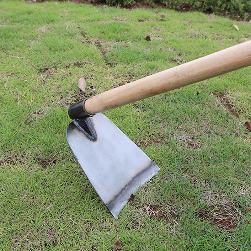 Manganese Steel Agricultural Weeding Hoe for Bamboo Shoots - Thickened for Soil Turning and Land Reclamation