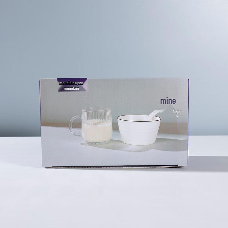 Minimalist High Borosilicate Glass Tableware Set