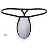 Men's Sporty Tight Thong with Sponge Crotch Protector and T-back Design