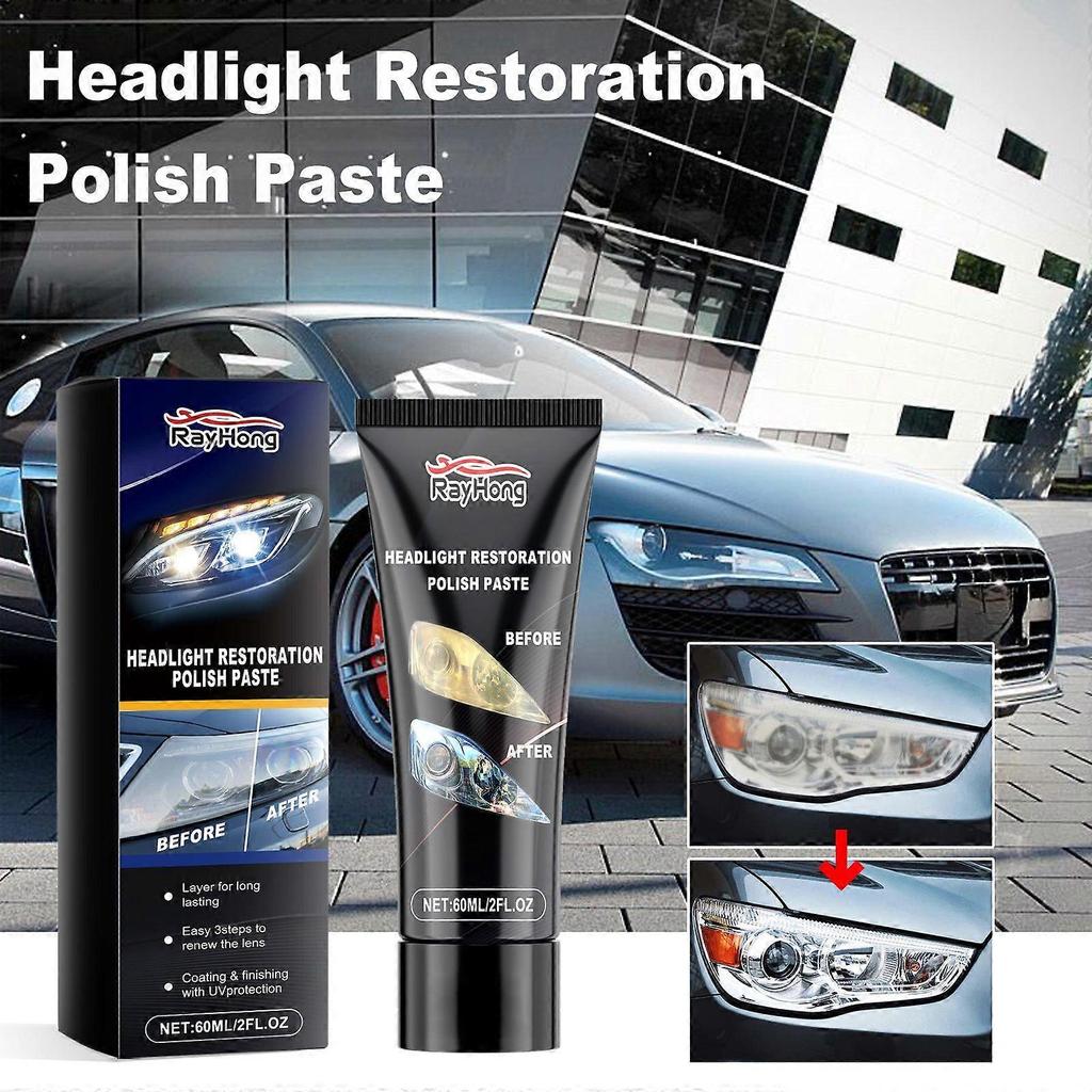Rayhong Headlight Polishing Paste Car Light Care Scratch Cleaning And Renovation Polish