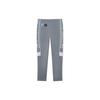 Li Ning CBA Series Logo Print Straight Leg Knitted Sports Pants Men Bottoms Rock-Gray AKLRA87-1