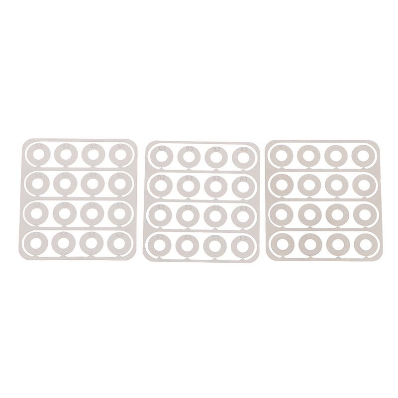 

Суперточные шайбы 48 шт. для регулировки зазоров в наборе шестерен редуктора для аксессуаров для страйкбола и пейнтбола