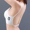 Underwear women's seamless sexy invisible new thin summer cross backless large neck back bra
