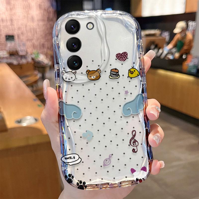 

Милый чехол R-Rilakkuma для Samsung Galaxy A53 A50 A50S A36 A35 A34 A32 A30 A26 A25 A24 A20 A16 A15 A06 A05S A05 M55 5G Galaxy M35 5G
