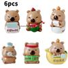 Figure Capybara Action Cartoon Model Toy Decoration Doll Children Ornament Gifts