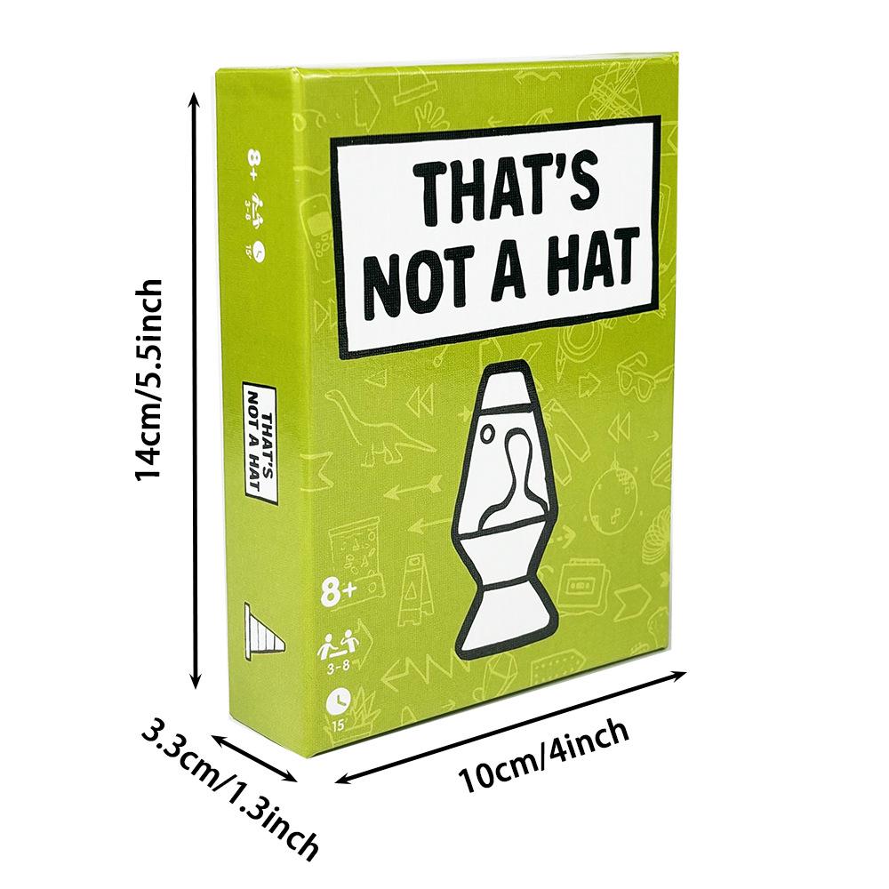 To nie jest kapelusz: Karciana gra imprezowa - Szybka wysyłka!