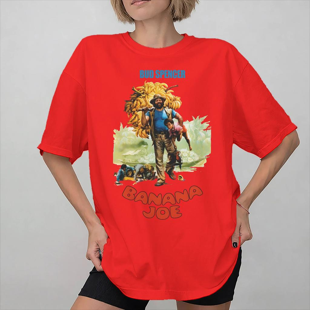Banana Joe Bud Spencer Tee Shirt for Unisex Women Gift Idea T Shirts Cotton Clothing