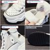 Mesh High-top Women's Summer Genuine Leather Thick-soled Small Size Hollow Breathable Casual Shoes