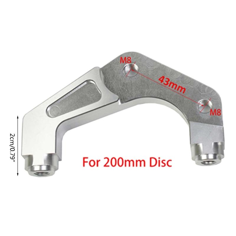 Motorcycle Radial-Mounting Caliper Bracket Adapter Brake Caliper Fit for Jog Force Rpm Adelin Adl01 200mm / 220mm Dropshipping