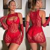 Women Sexy Mini Skirt Club Wear See Through Skirts Ladies Ice Silk A-Line Pleated Skirt Low Rise Waist Ruffled Skirt Nightdress