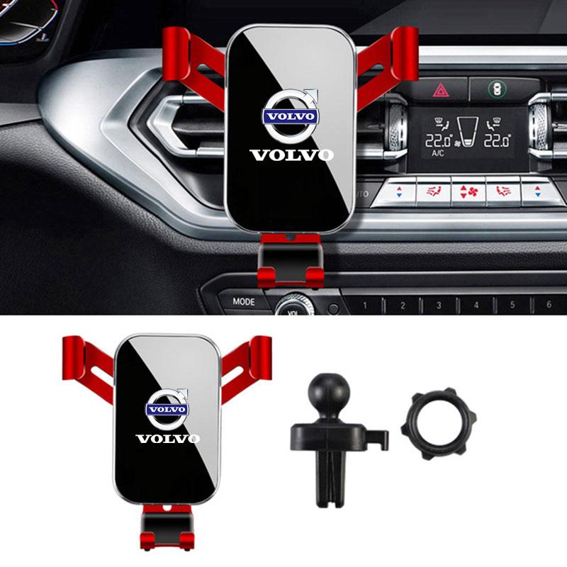 Car Mobile Phone Holder Gravity Induction Car Air Outlet Charging Stand For Volvo S60 S90 XC40 XC60 V90 S40 S80L Car Accessories