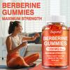 Hochabsorbierbare Berberin-Gummis, 1200 mg pro Portion, unterstützen die Herz-Kreislauf-Gesundheit und das Immunsystem.