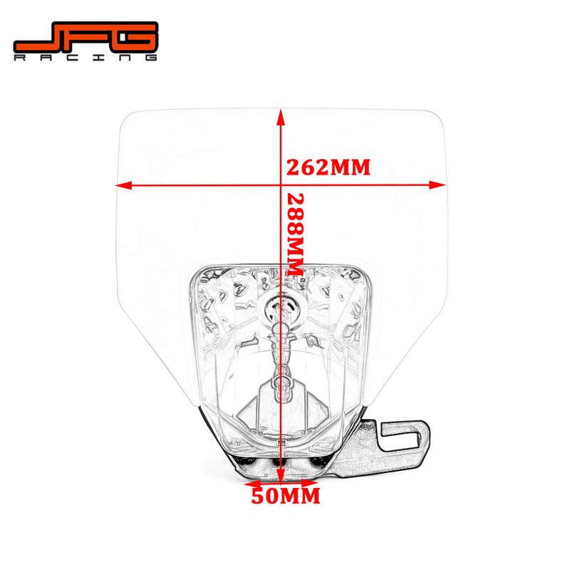 Motorcycle Headlight Headlamp Head Lamp Light For Husqvarna Te 300 2018 TE250 FE TE TX FE350 250 300 350 450 501 2017