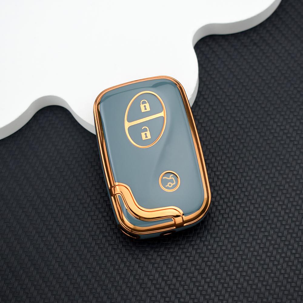 Anti-Scratch Key Holder For Lexus Es350 Rx270 Is250 Ct200H Gs300 Ls460 Gx460 Gx400 Is300C Es240 450H 460H Tpu Car Key Case Cover