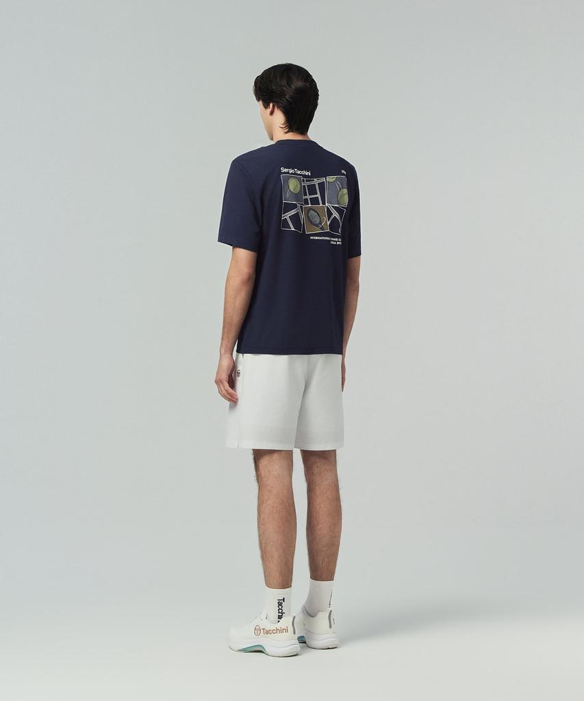 SERGIO TACCHINI U Rayfresh Graphic Short Sleeve T-Shirt (Navy)