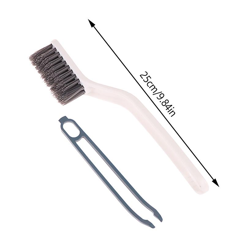 2-In-1Multipurpose Bathroom Tile Floor Gap Cleaning Brush Window Groove Brush Convenient Household Corner Cleaning Tools