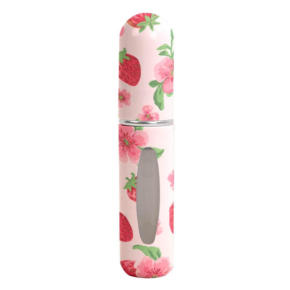 Gifts 5ml Mini Perfume Bottle Empty Portable Spray Rotating Bottle Refillable Empty Cosmetic Containers