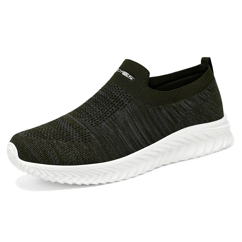 Men Vulcanize Shoes Mesh Men Shoes Lightweight Comfortable Men's Sneakers  Autumn Fashion Slip On Flats Shoes Male Loafers